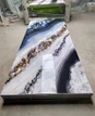 Decorazione della parete del pannello in PVC di fogli di marmo all'ingrosso